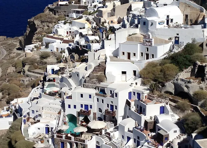 Villa Magnificent Santorini 3 Bedrooms Royal Beautiful Caldera View Oia